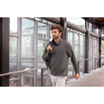 Cutter & Buck Adapt Eco Knit Stretch Recycled Mens Quarter Zip Pullover Jacket 3 Cutter & Buck Adapt Eco Knit Stretch Recycled Mens Quarter Zip Pullover Jacket