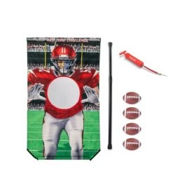 GoSports Red Zone Football Toss Toy Game Set - 7pc