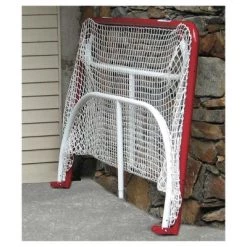 EZGoal EZ Goal Folding Metal Hockey Goal with Targets - 6' x 4'