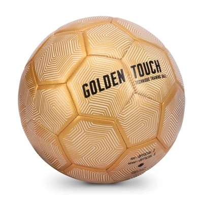 SKLZ Golden Touch Weighted Soccer Ball - Size 3 Gold 3 SKLZ Golden Touch Weighted Soccer Ball - Size 3 Gold