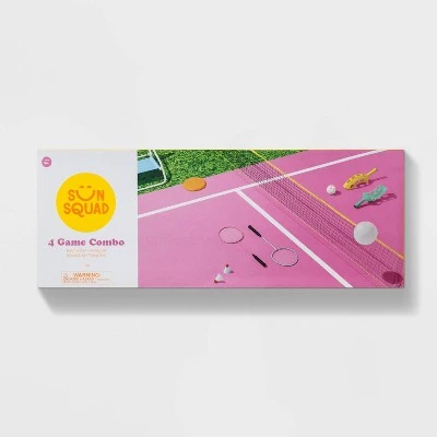 Scoop Ball and 4pc Flying Disc Game Combo Lawn Sports Set - Sun Squad™ 5 Scoop Ball and 4pc Flying Disc Game Combo Lawn Sports Set - Sun Squad™ - Image 3