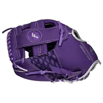 Franklin Sports 9.5" Purple/Silver Mesh Batting Glove With Ball - Left Hand Thrower 4 Franklin Sports 9.5" Purple/Silver Mesh Batting Glove With Ball - Left Hand Thrower - Image 2