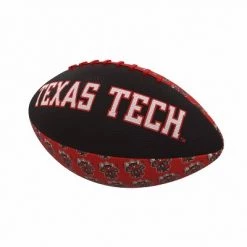 NCAA Texas Tech Red Raiders Repeating Mini-Size Rubber Football