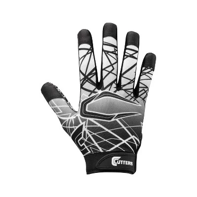 Shock Doctor Cutters Game Day Receiver Adult Gloves Black - M 4 Shock Doctor Cutters Game Day Receiver Adult Gloves Black - M - Image 2