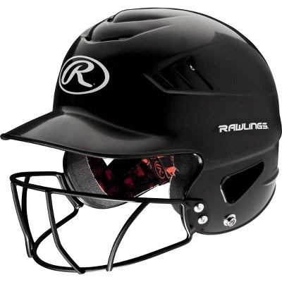 Rawlings Softball Helmet Adult/Youth - Black 3 Rawlings Softball Helmet Adult/Youth - Black