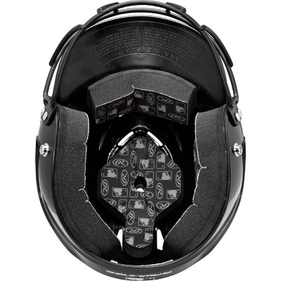 Rawlings Softball Helmet Adult/Youth - Black 4 Rawlings Softball Helmet Adult/Youth - Black - Image 2