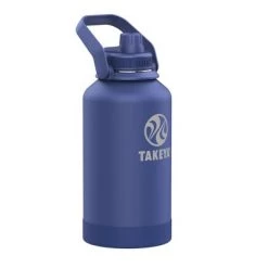 Takeya 64oz Actives Insulated Stainless Steel Water Bottle with Sport Spout Lid and Extra Large Carry Handle Blue -Deals Sports Equipment Store unnamed file 1887