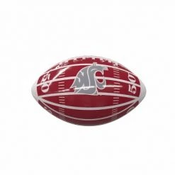 NCAA Washington State Cougars Field Mini-Size Glossy Football