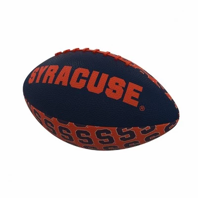 NCAA Syracuse Orange Repeating Mini-Size Rubber Football 3 NCAA Syracuse Orange Repeating Mini-Size Rubber Football