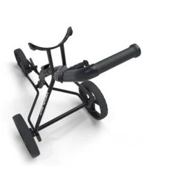 Wishbone ONE Megalite 3-Wheel Golf Bag Push Cart Black