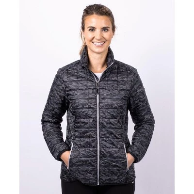 Cutter & Buck Rainier PrimaLoft® Womens Eco Insulated Full Zip Printed Puffer Jacket 3 Cutter & Buck Rainier PrimaLoft® Womens Eco Insulated Full Zip Printed Puffer Jacket