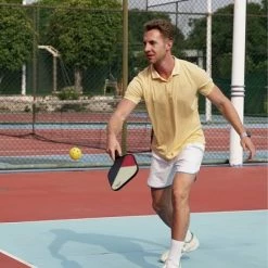 Orca Apex Polymer Honeycomb Pickleball Paddle with Carry Bag - White/Blue/Red -Deals Sports Equipment Store unnamed file 2212