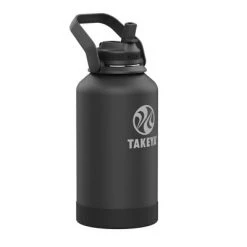 Takeya 64oz Actives Insulated Stainless Steel Water Bottle with Straw Lid and Extra Large Carry Handle Black -Deals Sports Equipment Store unnamed file 2291