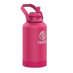 Takeya 64oz Actives Insulated Stainless Steel Water Bottle with Straw Lid and Extra Large Carry Handle Black -Deals Sports Equipment Store unnamed file 2293