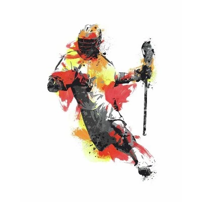 Men's Lacrosse Champion Peel and Stick Giant Wall Decal - RoomMates 5 Men's Lacrosse Champion Peel and Stick Giant Wall Decal - RoomMates - Image 3