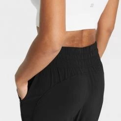 Women's Tapered Stretch Woven Mid-Rise Pants - All in Motion™ -Deals Sports Equipment Store unnamed file 2338