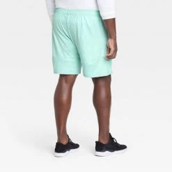 Men's Camo Training Shorts - All in Motion™ Olive Green