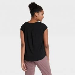 Women's Cap Sleeve Top - All in Motion™ Black