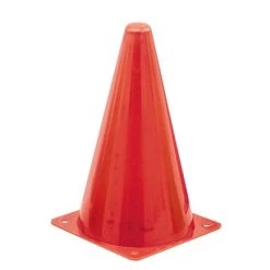 Champion Sports Hi-Visibility Safety Cone, 9", Pack of 12