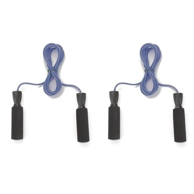 Mind Reader Adjustable Jump Rope with 5.25" Memory Foam Ergonomic Handles, 2 Pack 8 Mind Reader Adjustable Jump Rope with 5.25" Memory Foam Ergonomic Handles, 2 Pack - Image 6