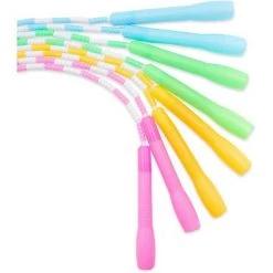 Blue Panda 4 Pack Beaded Jump Rope for Kids, 4 Colors Skipping Toys (9.35 Feet) -Deals Sports Equipment Store unnamed file 2509