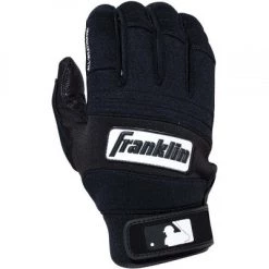 Franklin All Weather Pro Adult BB Batting Gloves Black 2XL