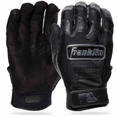 Franklin CFX Chrome Series Adult Mens BB Batting Gloves Black Sm 3 Franklin CFX Chrome Series Adult Mens BB Batting Gloves Black Sm