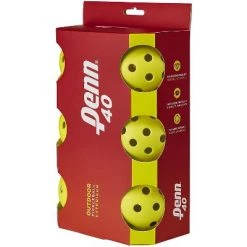 Penn 40 Outdoor Pickleball Balls, Sleeve of 6 Balls -Deals Sports Equipment Store unnamed file 2579