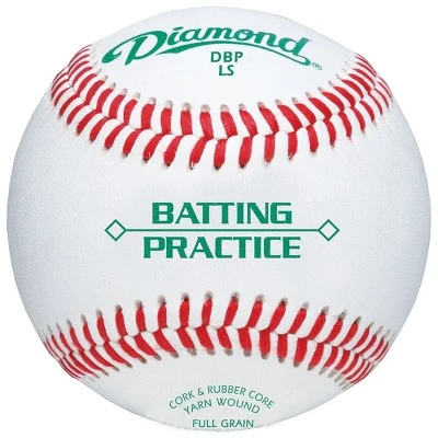 Diamond Sports Batting Practice Low-Seam Baseball-Dozen 3 Diamond Sports Batting Practice Low-Seam Baseball-Dozen