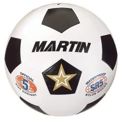Martin Sports Soccer Ball, Size 5, Pack of 3