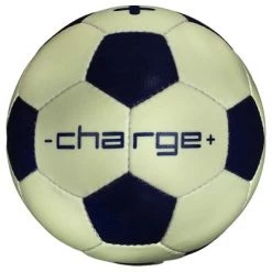 Chargeball Glow In The Dark Light Up Hand Stitched Size 5 Water Resistant Soccer Ball PRO Kit with LED Charging & Carrying Bag for 20 Second Recharge