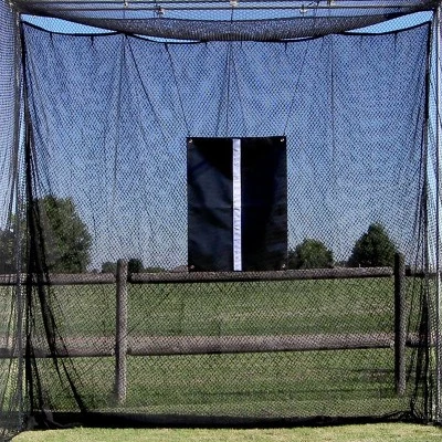 Cimarron Sports 10x10x10 Masters Golf UV Treated Net and Baffle with Golf Net Target and Frame Corner Kit 6 Cimarron Sports 10x10x10 Masters Golf UV Treated Net and Baffle with Golf Net Target and Frame Corner Kit - Image 4