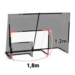 Decathlon Kipsta SG500 Backyard Soccer Goal - 6.6ft x 4.3ft, Navy Blue