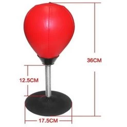 Link Worldwide Link Mini Punching Bag With Stand, Freestanding, Heavy Duty Stress Relief, Stress Buster Desktop Punching Bag with Suction Cup, For Kids, Adults -Deals Sports Equipment Store unnamed file 2918