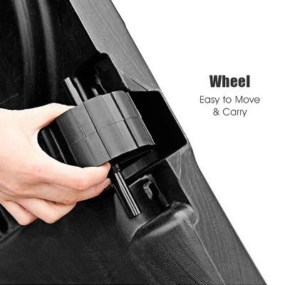 Costway Adjustable Basketball Hoop System Stand Kid Indoor Outdoor Net Goal W/ Wheels 7 Costway Adjustable Basketball Hoop System Stand Kid Indoor Outdoor Net Goal W/ Wheels - Image 5