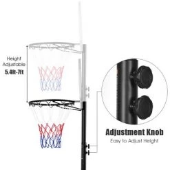 Costway Adjustable Basketball Hoop System Stand Kid Indoor Outdoor Net Goal W/ Wheels 18 Costway Adjustable Basketball Hoop System Stand Kid Indoor Outdoor Net Goal W/ Wheels -Deals Sports Equipment Store unnamed file 3003
