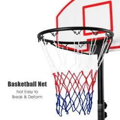 Costway Adjustable Basketball Hoop System Stand Kid Indoor Outdoor Net Goal W/ Wheels 19 Costway Adjustable Basketball Hoop System Stand Kid Indoor Outdoor Net Goal W/ Wheels -Deals Sports Equipment Store unnamed file 3004