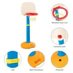 Costway Kids Children Basketball Hoop Stand Adjustable Height Indoor Outdoor Sports Toy -Deals Sports Equipment Store unnamed file 3023