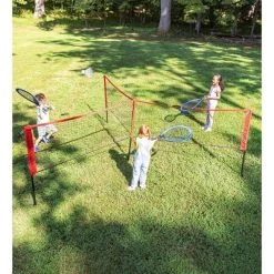 HearthSong Jumbo 3-in-1 Three-Way Game Set Featuring Badminton, Tennis and Volleyball for Kids -Deals Sports Equipment Store unnamed file 3053