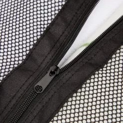 Zodaca 2 Pack Mesh Sports Duffle Bag with Shoulder Strap for Summer Travel, Gym & Sports, Workout Backpack, Black and Blue, 19 x 10 in -Deals Sports Equipment Store unnamed file 3099