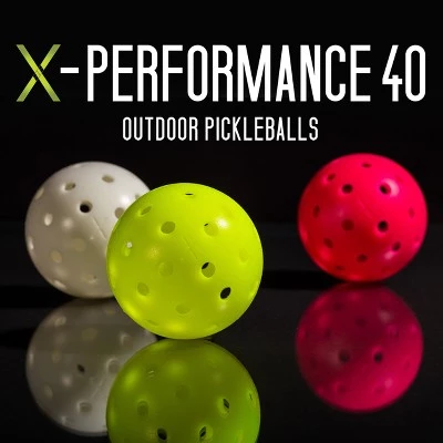 Franklin Sports Franklin X-40 Performance USAPA Approved Outdoor Pickleballs - 12pk Pink 6 Franklin Sports Franklin X-40 Performance USAPA Approved Outdoor Pickleballs - 12pk Pink - Image 4