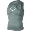EvoShield Adult Chest Guard Sleeveless Shirt Gray Small -Deals Sports Equipment Store unnamed file 3272