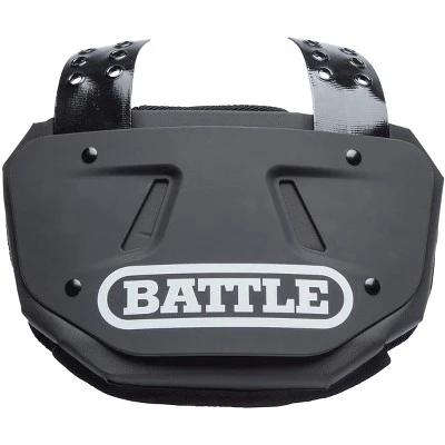 Battle Sports Science Protective Football Back Plate - Black/White 5 Battle Sports Science Protective Football Back Plate - Black/White - Image 3