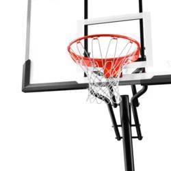 Spalding 60" Acrylic Screw Jack lift portable basketball hoop 3 Spalding 60" Acrylic Screw Jack lift portable basketball hoop