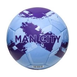 International Soccer Manchester City FC Brush Size 5 Soccer Ball - Blue