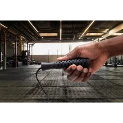 Mind Reader Web Handle Adjustable Jump Rope, Black -Deals Sports Equipment Store unnamed file 3683