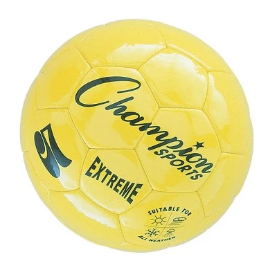 Champion Sports Extreme Soccer Ball, Size 5, Yellow, Pack of 2 4 Champion Sports Extreme Soccer Ball, Size 5, Yellow, Pack of 2 - Image 2