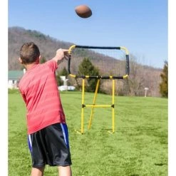 HearthSong Football and Disc Target Kick 'n Toss Set for Kids' Outdoor Active Play -Deals Sports Equipment Store unnamed file 3701