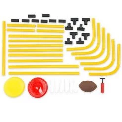 HearthSong Football and Disc Target Kick 'n Toss Set for Kids' Outdoor Active Play -Deals Sports Equipment Store unnamed file 3704