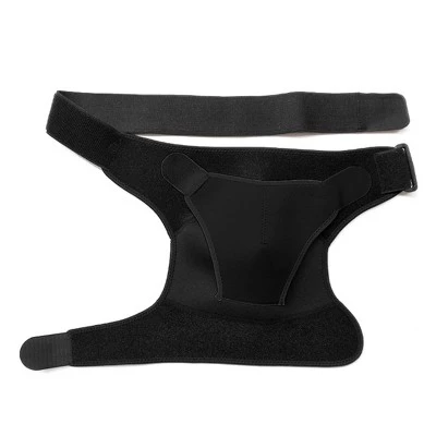 Unique Bargains Black Left Shoulder Sleeves Back Posture Corrector Support Brace Belt 4 Unique Bargains Black Left Shoulder Sleeves Back Posture Corrector Support Brace Belt - Image 2